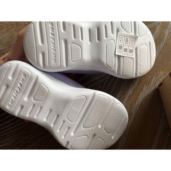 Skechers Toddler Girls Skech-Stepz 2.0 Easy Peasy Athletic Sneaker Purple size 7 - Picture 7 of 8